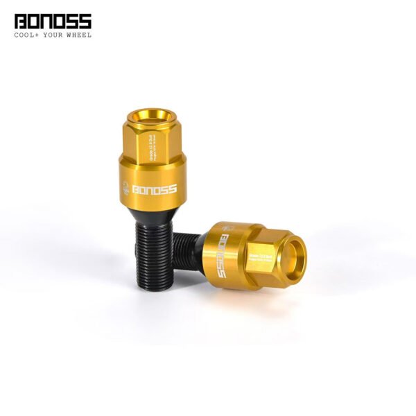 BONOSS倒置式鍛造7075-T6分級車輪凸耳（9種顏色）20個凸耳（歐洲汽車）