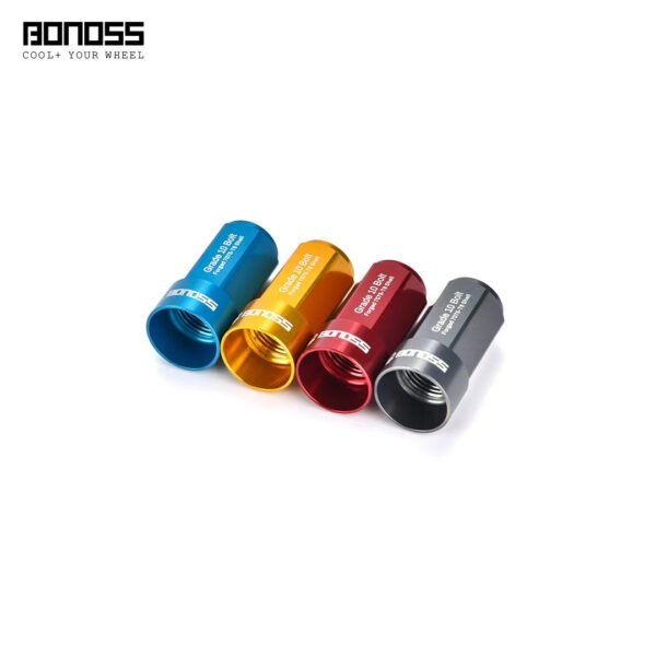 BONOSS鍛造7075-T6分級車輪凸耳(9種顏色)20個凸耳(日本汽車)