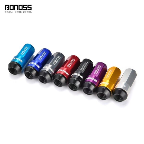BONOSS鍛造7075-T6分級車輪凸耳(9種顏色)20個凸耳(日本汽車)