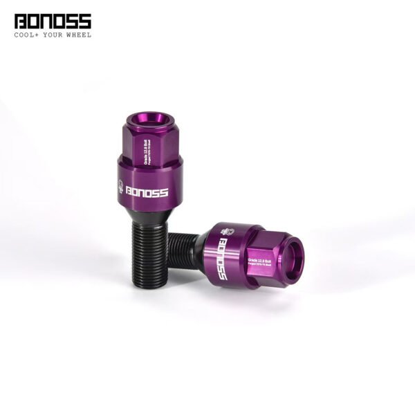 BONOSS倒置式鍛造7075-T6分級車輪凸耳（9種顏色）20個凸耳（歐洲汽車）