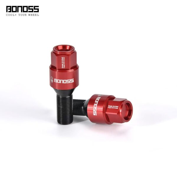 BONOSS倒置式鍛造7075-T6分級車輪凸耳（9種顏色）20個凸耳（歐洲汽車）