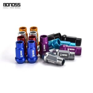 BONOSS經典風格鍛造7075-T6分級車輪凸耳（9種顏色）20個凸耳（日本汽車）